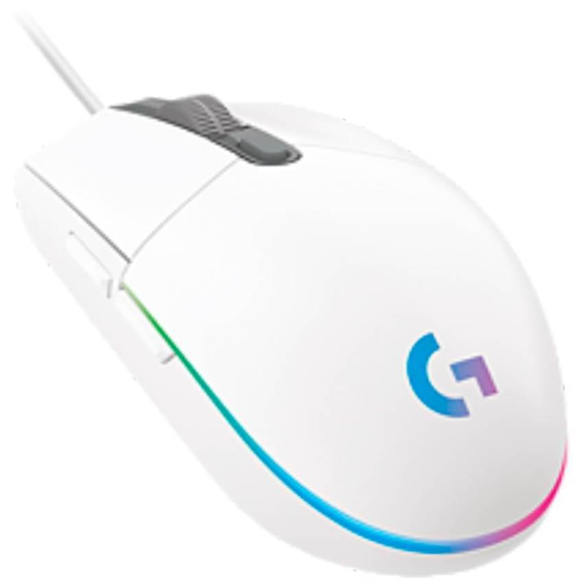 Mouse Logitech G203 Rgb Lightsync 8000 Dpi Blanco